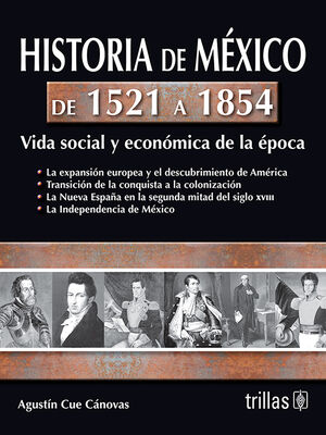 HISTORIA DE MEXICO DE 1521 A 1854