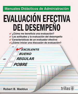 EVALUACIÓN EFECTIVA DEL DESEMPEÑO