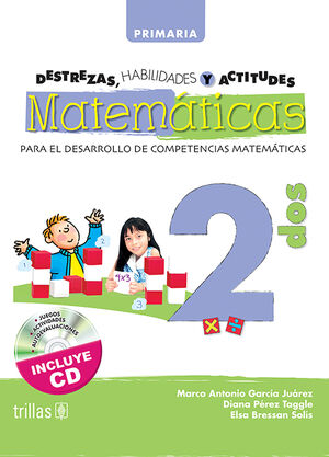 [9789682481321] DESTREZAS, HABILIDADES Y ACTITUDES MATEMATICAS 2