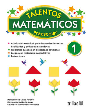 [9786071710246] TALENTOS MATEMATICOS, PREESCOLAR 1