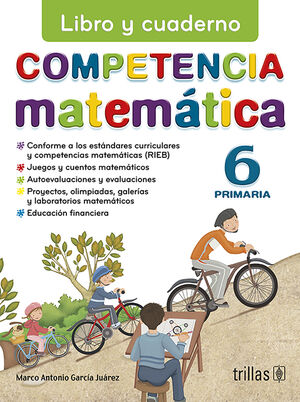 COMPETENCIA MATEMATICA 6. LIBRO Y CUADERNO