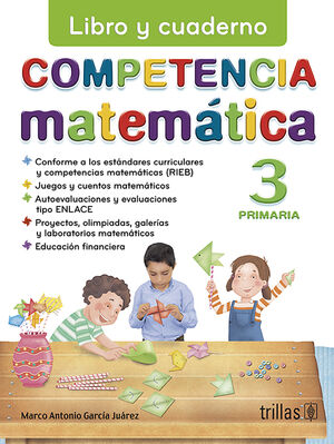COMPETENCIA MATEMATICA 3. LIBRO Y CUADERNO