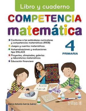 [9786071714923] COMPETENCIA MATEMATICA 4. LIBRO Y CUADERNO