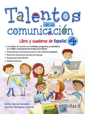 [9786071711335] TALENTOS DE LA COMUNICACION. LIBRO Y CUADERNO DE ESPAÑOL 4