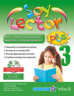 SOY LECTOR PLUS 3. CONTIENE UN LABORATORIO DE PRACTICA EN CD
