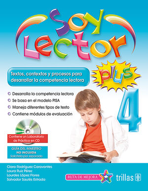 [9786071726506] SOY LECTOR PLUS 4. CONTIENE UN LABORATORIO DE PRACTICA EN CD