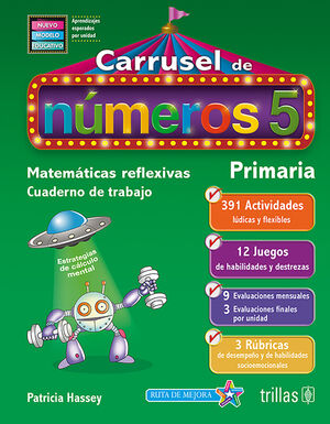 [9786071733641] CARRUSEL DE NUMEROS 5. CUADERNO DE TRABAJO