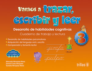 VAMOS A TRAZAR, ESCRIBIR Y LEER 3.