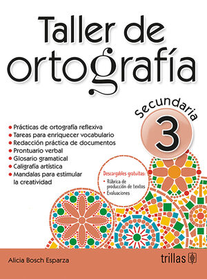 [9786071730145] TALLER DE ORTOGRAFIA 3. SECUNDARIA