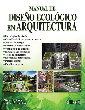 MANUAL DE DISEÑO ECOLOGICO EN ARQUITECTURA
