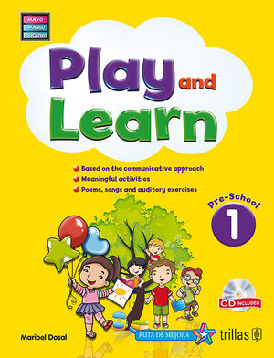 PLAY AND LEARN 1. PRESCHOOL. CD INCLUDED