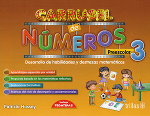 CARRUSEL DE NUMEROS 3. PREESCOLAR
