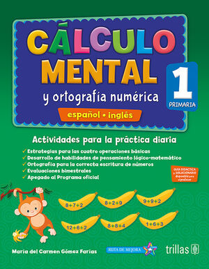CALCULO MENTAL Y ORTOGRAFIA NUMERICA 1, PRIMARIA