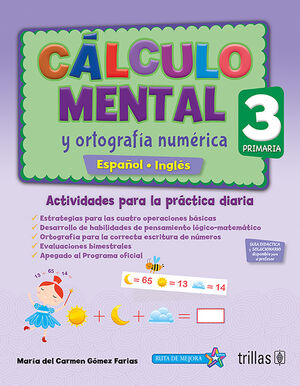 CALCULO MENTAL Y ORTOGRAFIA NUMERICA 3, PRIMARIA