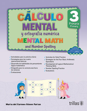 CALCULO MENTAL Y ORTOGRAFIA NUMERICA 3, PRIMARIA