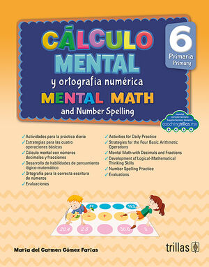 CALCULO MENTAL Y ORTOGRAFIA NUMERICA 6, PRIMARIA