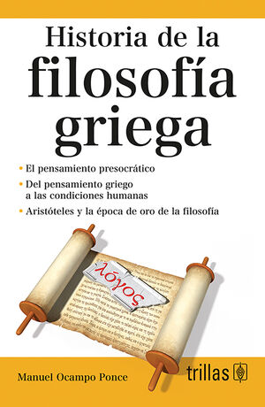 HISTORIA DE LA FILOSOFIA GRIEGA