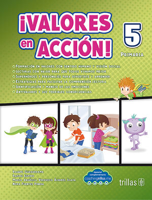 [9786071744630] ¡VALORES EN ACCIÓN! 5 PRIMARIA