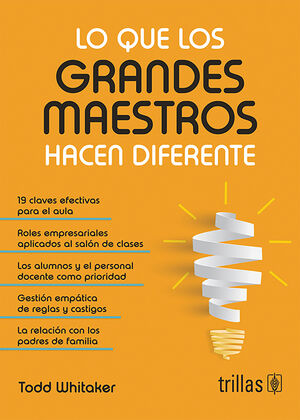 LO QUE LOS GRANDES MAESTROS HACEN DIFERENTE