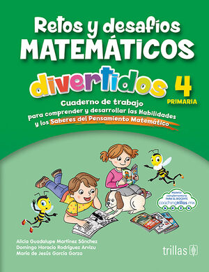[9786071746771] RETOS Y DESAFIOS MATEMATICOS DIVERTIDOS 4 PRIMARIA